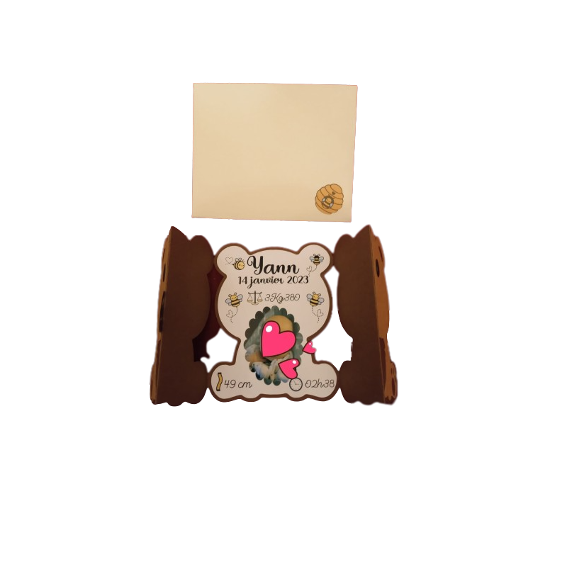 Faire part + enveloppe