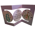 invitation Anniversaire + enveloppe