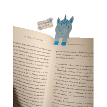 marque page papier