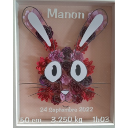 Cadre Naissance lapin