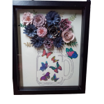 cadre bouquet fleur