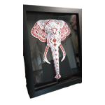 Cadre  Elephant mandala