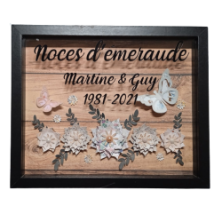 Cadre papillon