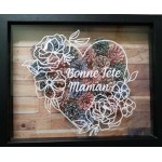 Cadre Coeur/Fleur