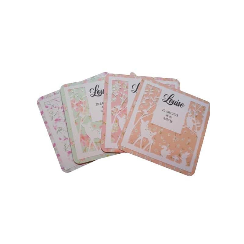 Faire part + enveloppe